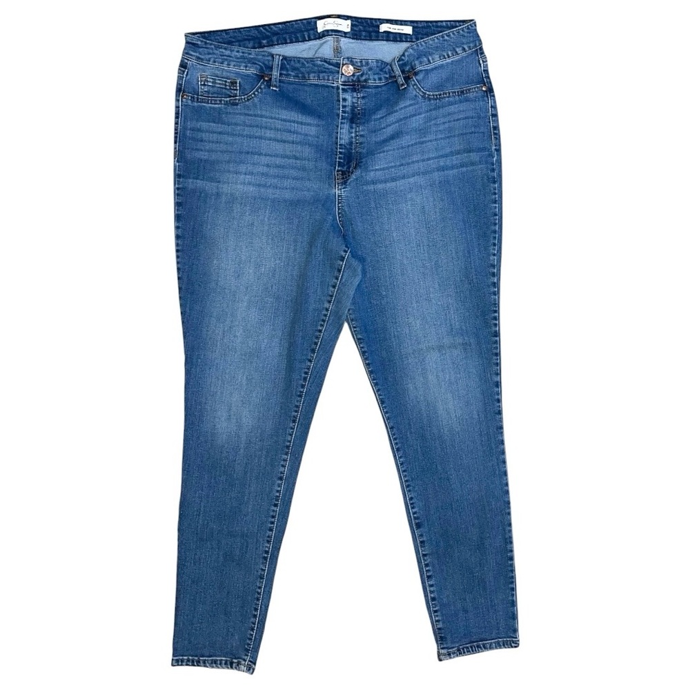 Jessica Simpson Jeans Women’s Size 20W Blue High Rise Skinny 39x28